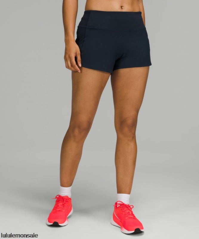 Lululemon Damen DELULU364 | Lululemon Deutschland True Navy Speed ​​Up Mid Rise Lined Short 4